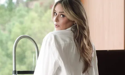 Сделал милфе куни и получил оргазм вместе с ней