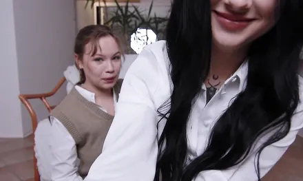 Не думал, что скромная подруга покажет такой опыт