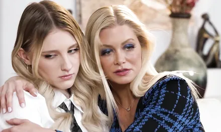 Зрелая мачеха показала что такое любовь