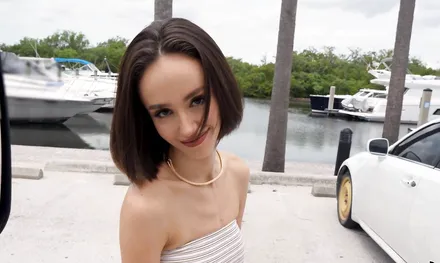 Красотка согласилась на секс в бусе с незнакомцем